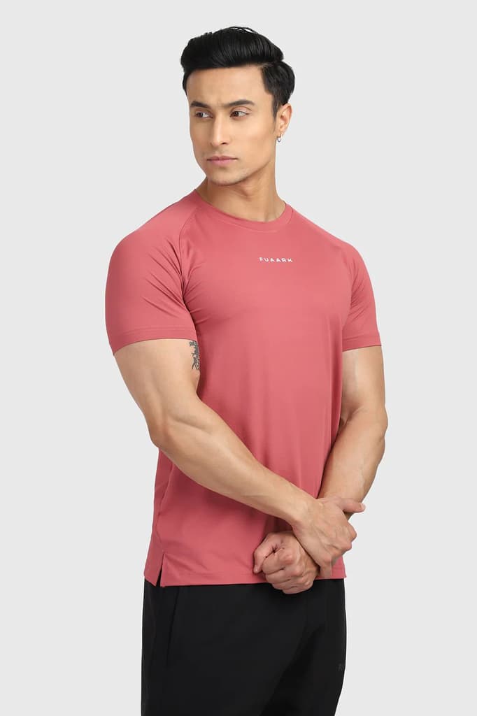 Sleek T-shirt Deep Red — photo 4