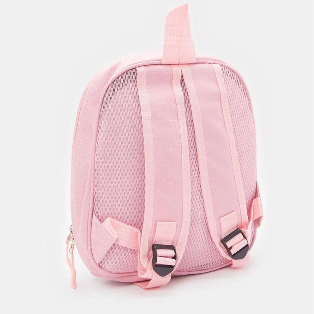 Snuggle Teddy Kids Backpack – Adorable Pink Preschool Bag — photo 3