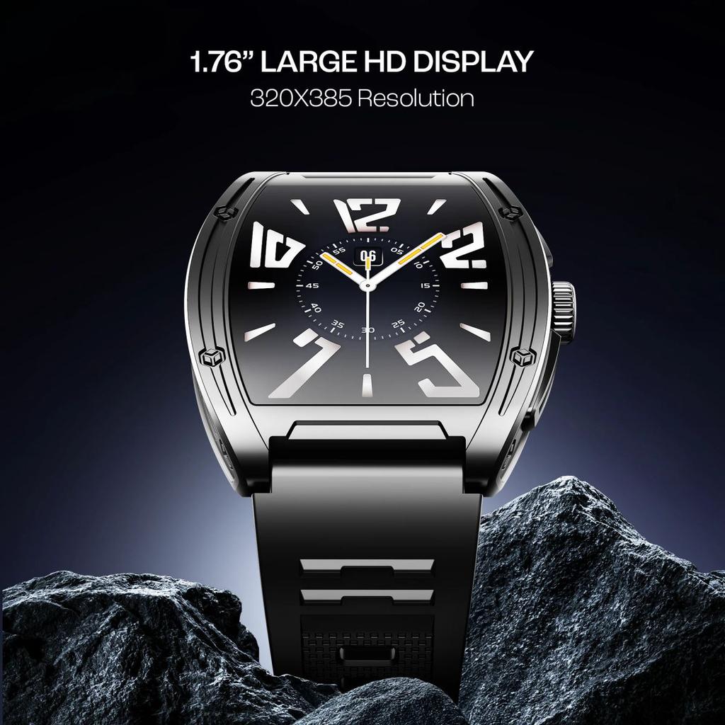 boAt Enigma Ascend | Smartwatch with 1.75" HD Display, Functional Crown, Luxurious Metal Body, 100+ Sports Modes — photo 4