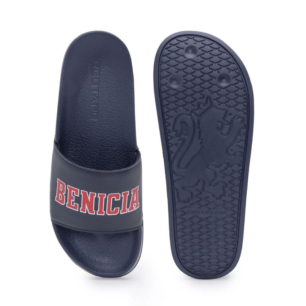 Mens Sliders in Navy | Casual Pool Sliders — photo 5