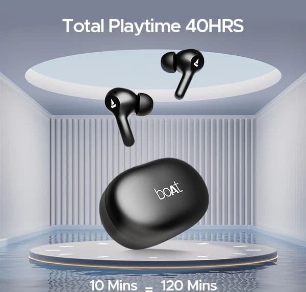 boAt Airdopes 71 | Wireless Earbuds with 40 Hours Playback, BEAST™ Mode, ENx™ Technology, Dual Mic with ENx™ Technology — photo 10