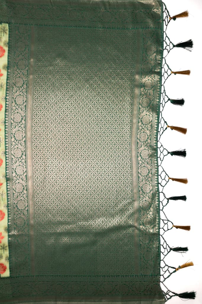 Mimosa Women's Woven Design Repated Style Art Silk Saree With Blouse Piece : SA00001583PSFREE — photo 7