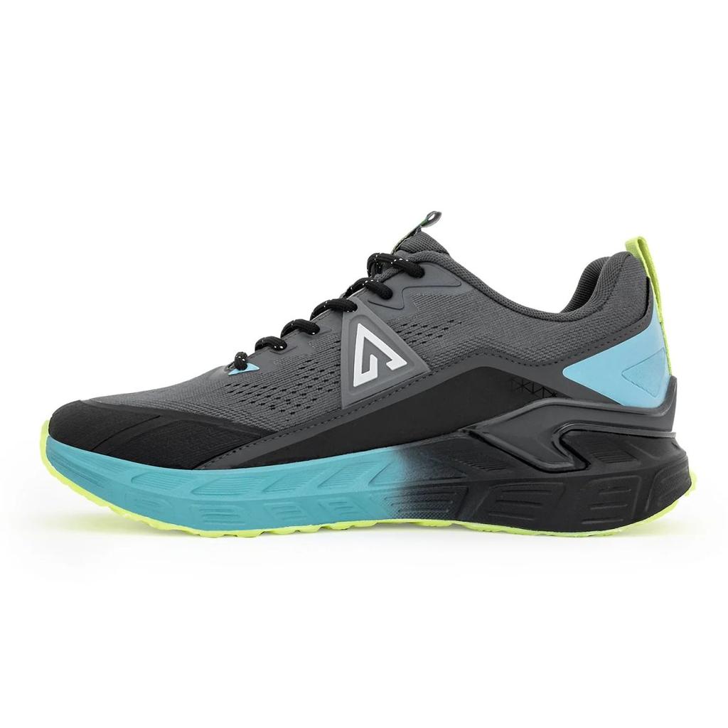 Ozark Black Blue Trail Running Shoes for Men | Low-Cut Outdoor — photo 3
