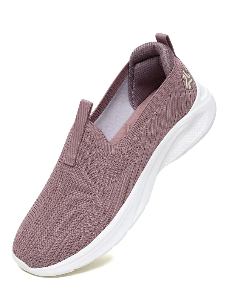 PLUZZ Mauve Women's Walking Shoes — photo 3