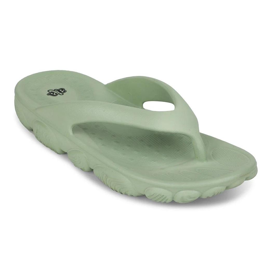 A-HA Light Green Casual Slipper For Women BEACHLITEL By Liberty