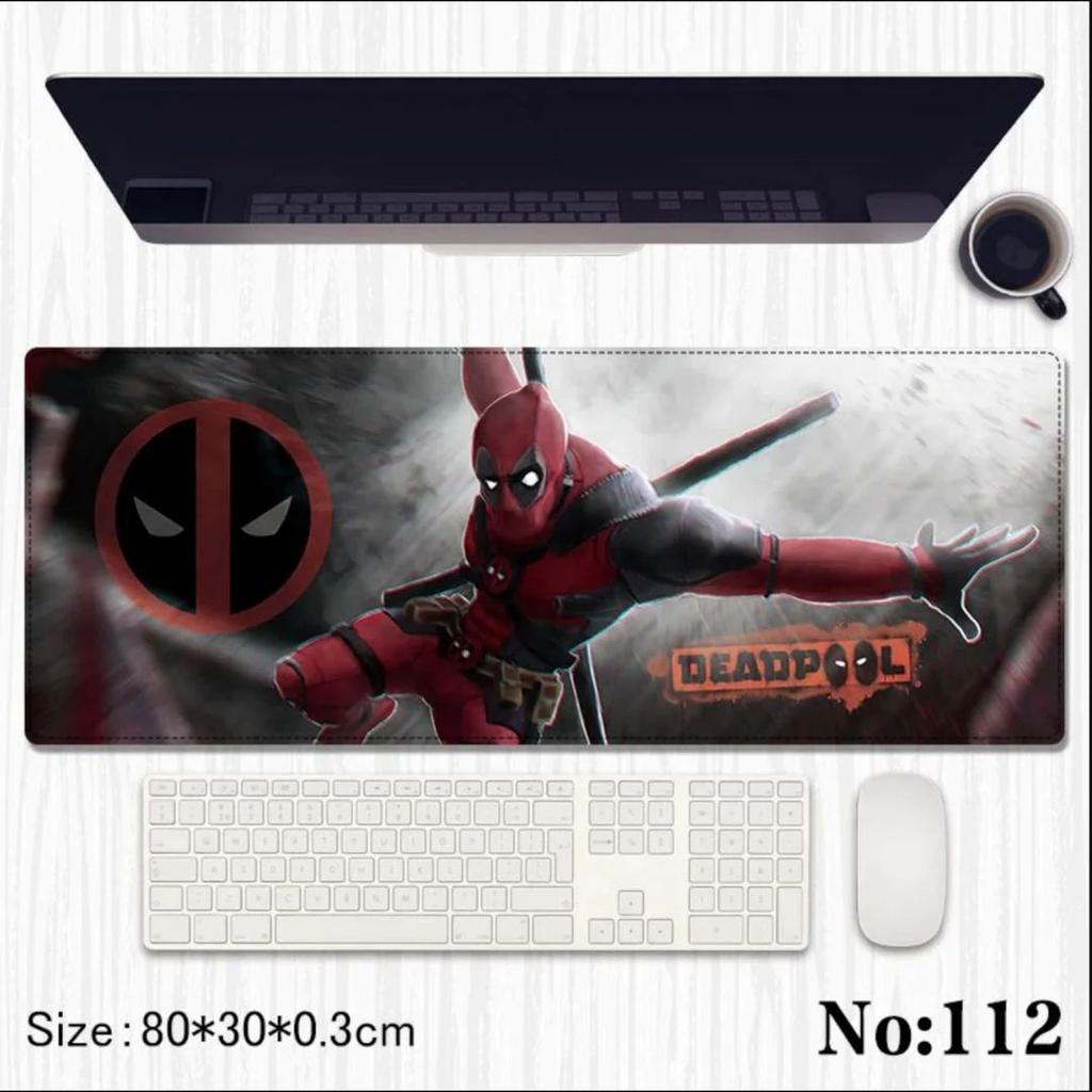 Superhero Desk Mat – Large Gaming and Office Mouse Pad