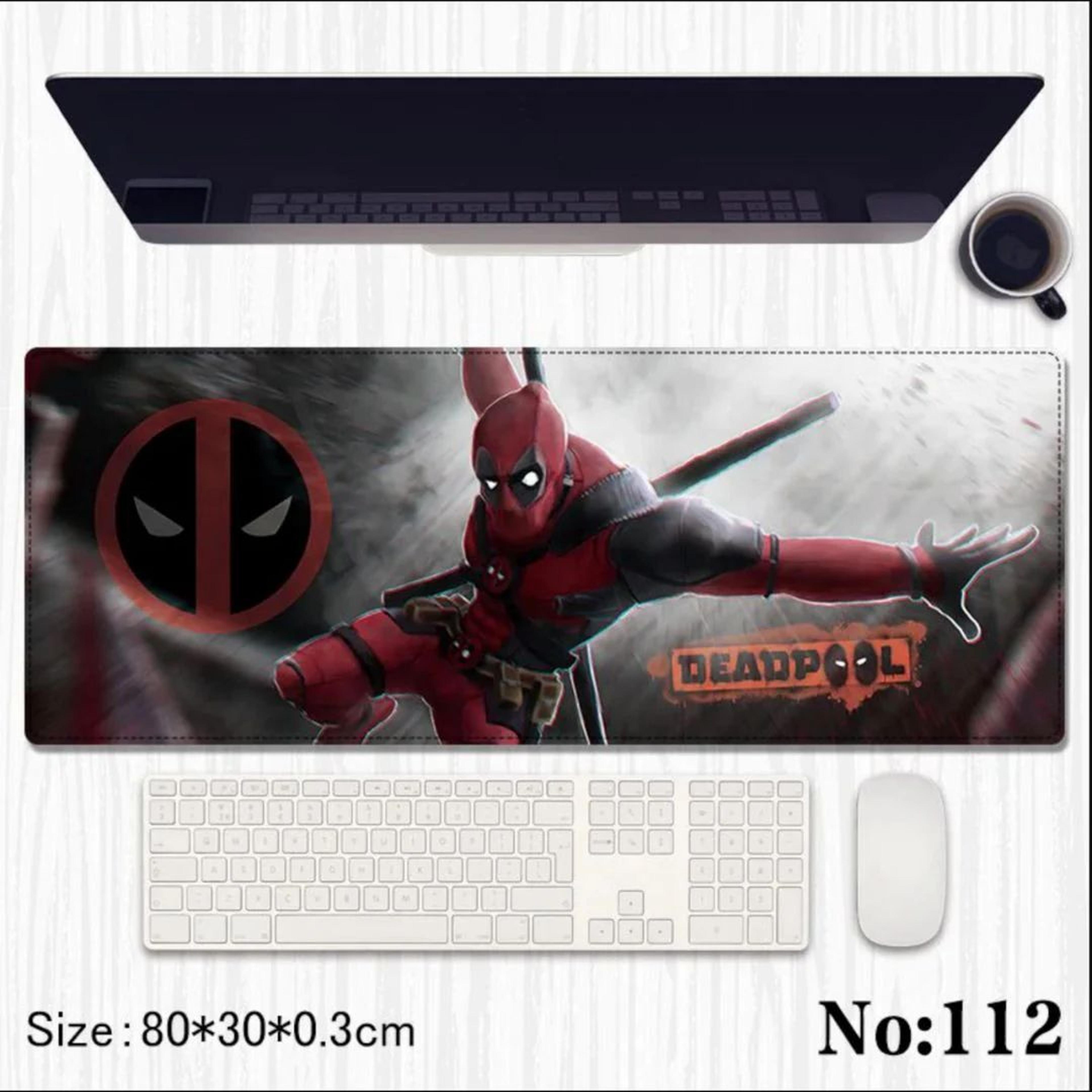 Superhero Desk Mat – Large Gaming and Office Mouse Pad