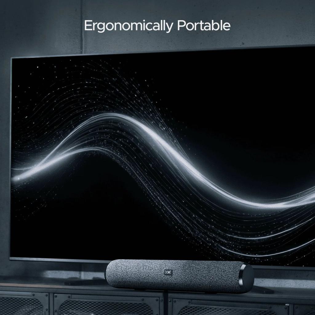 boAt Aavante Bar 590 | 25W RMS Stereo Sound Bluetooth Soundbar, Up to 6 HRS Long Playback, 2.0 Channel, Dual Passive Radiators, BT, AUX, and TF Card — photo 5