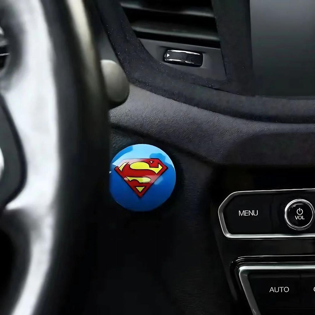 Shield Car Button Cover | Super Hero Car Collectibles — photo 5