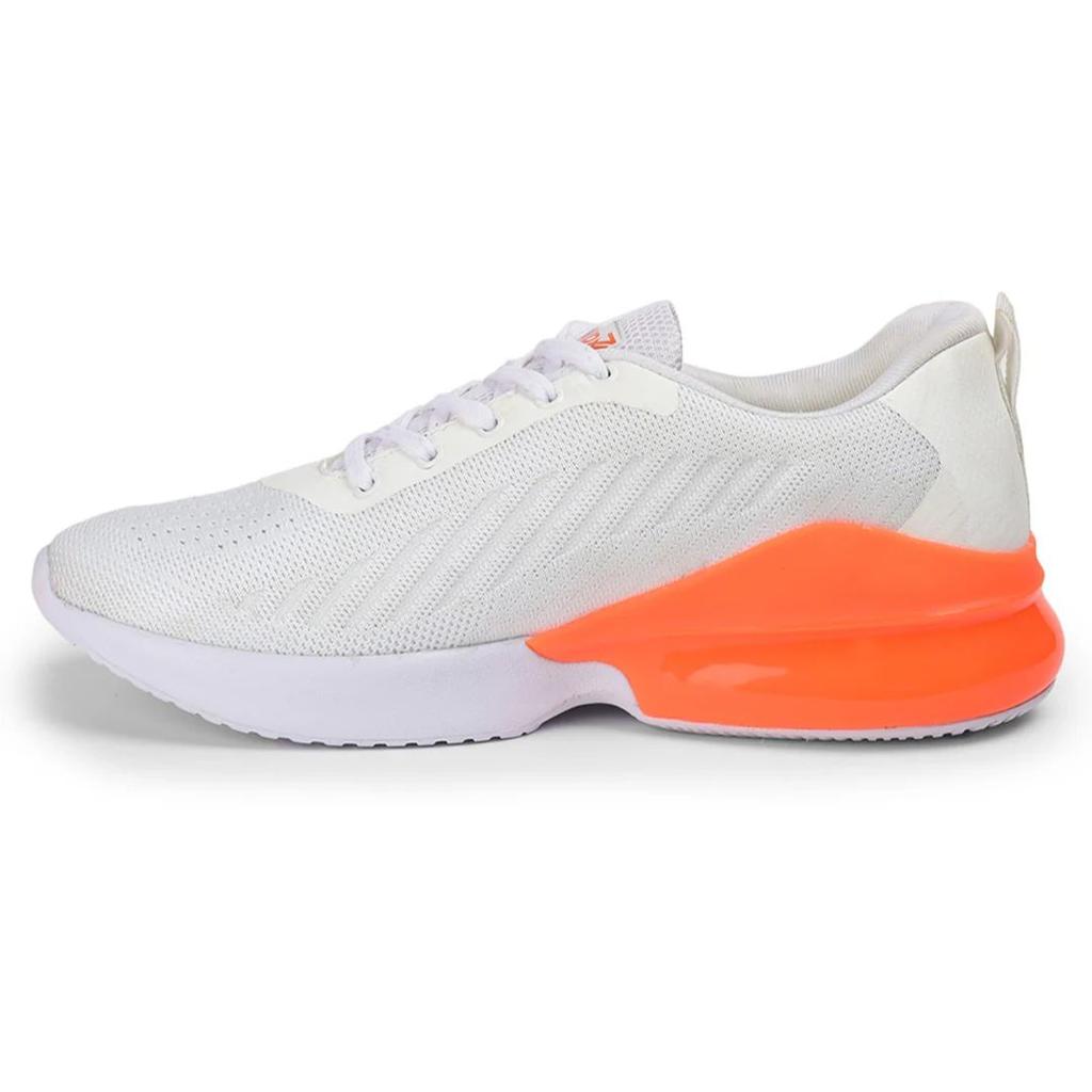 Leap7x VIRAT Men White Sports Lacing Shoes By Liberty — photo 3