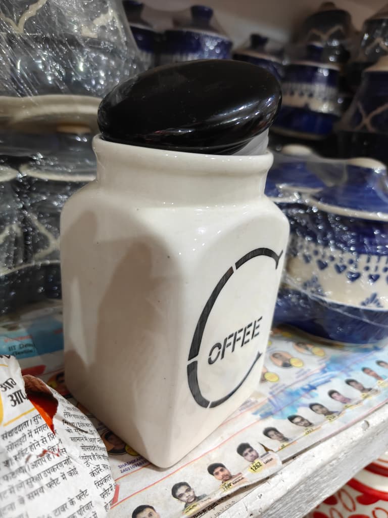 Coffee Mug | Ceramic | White | Black Lettering