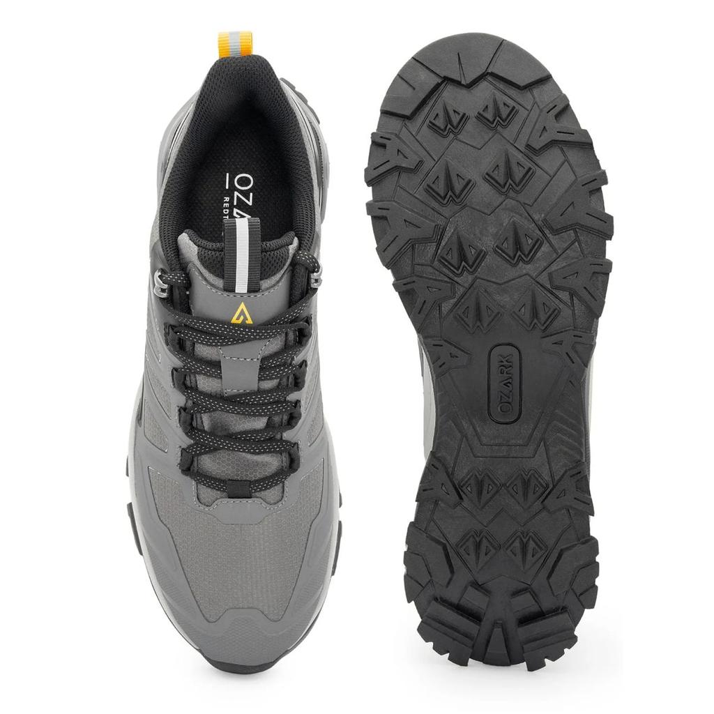 Dark Grey Hiking Shoes for Men | Low-Cut Outdoor — photo 5