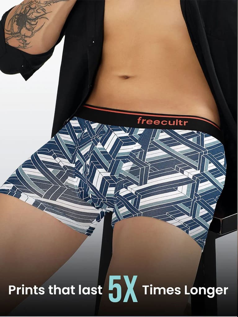 Men's Cotton Printed Trunk (Pack of 1) — photo 4