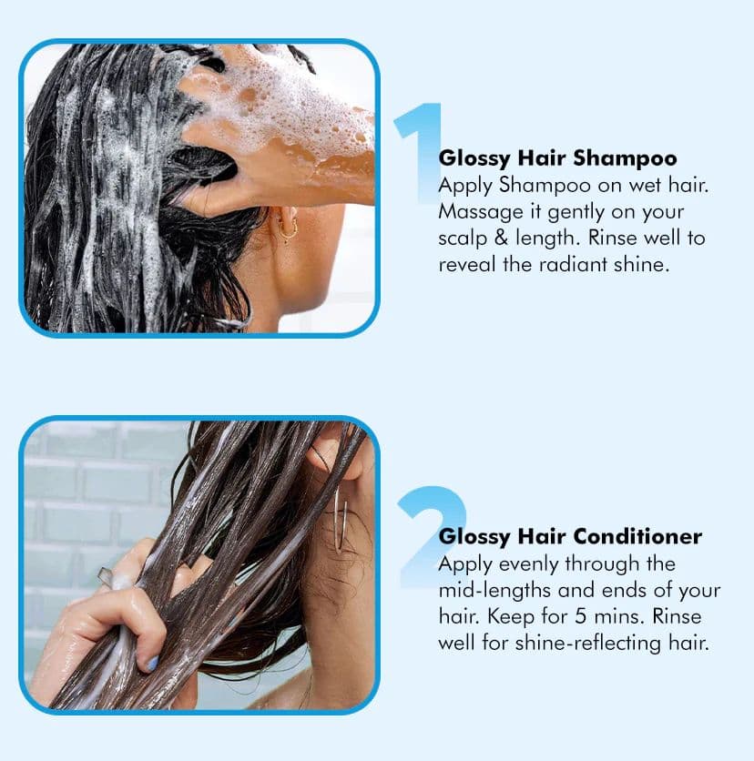 Glass Hair Wash Duo | New Shine Complex