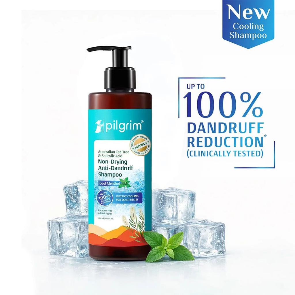 Australian Tea Tree Non-Drying Anti-Dandruff Shampoo Cool Menthol — photo 2