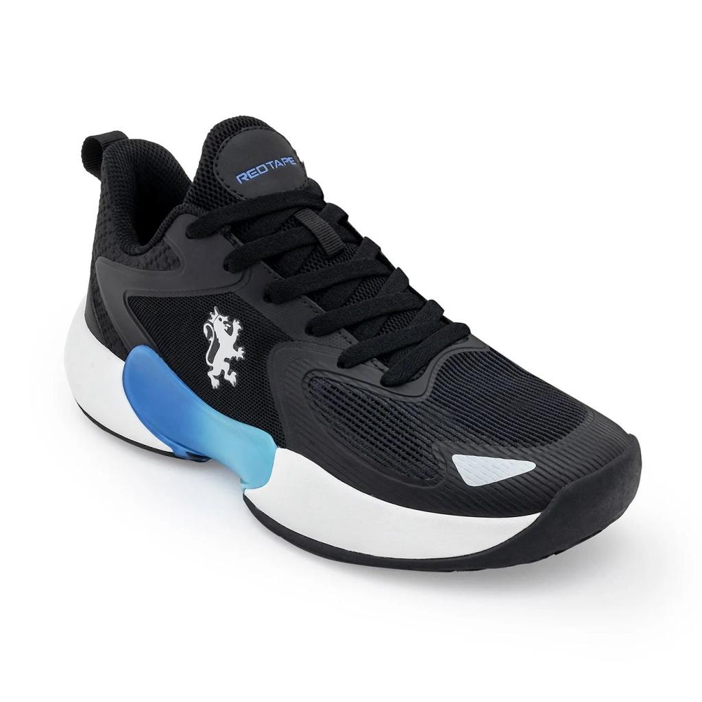 Basketball Shoes for Men in Black and Blue