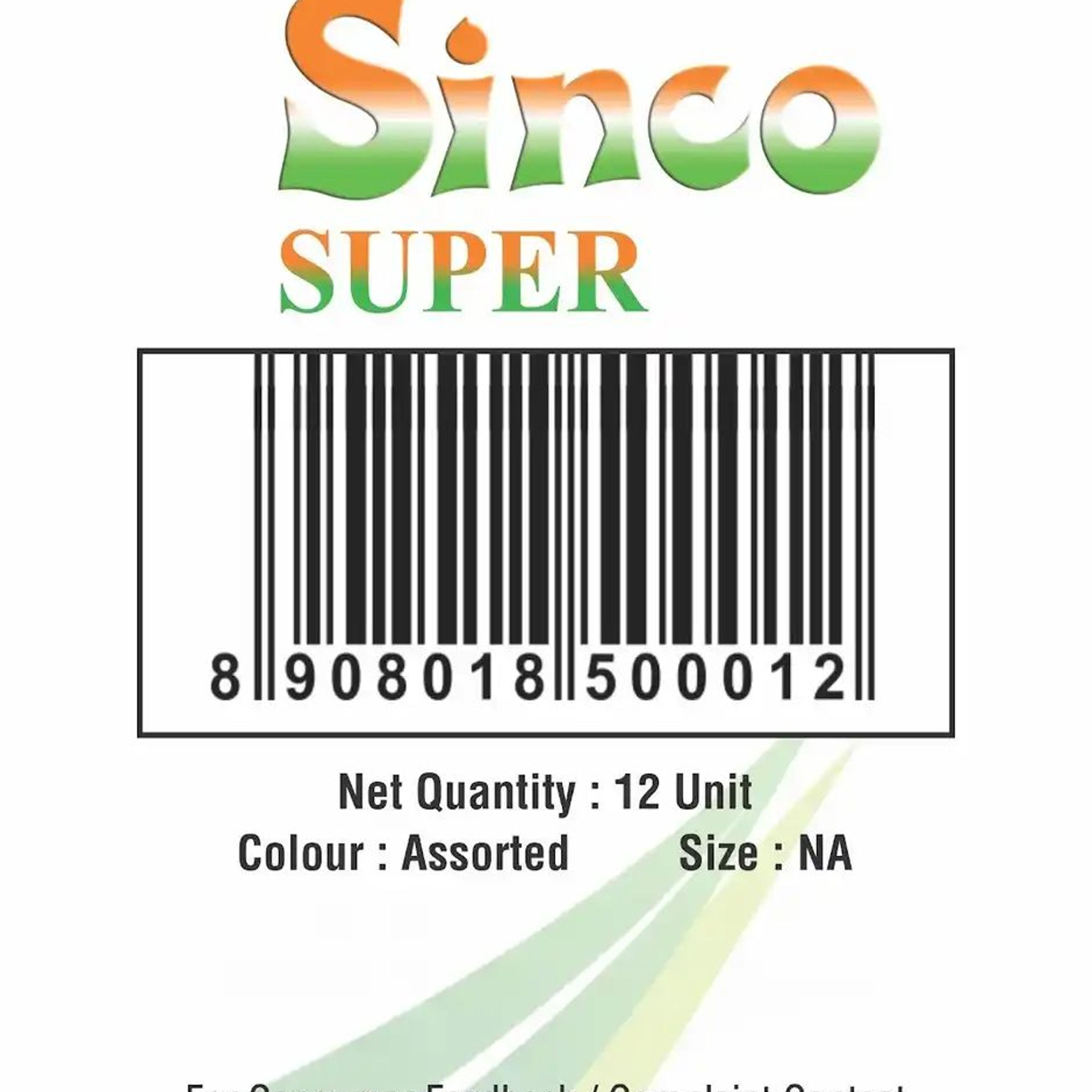 Sinco Super Cloth Clips / Cloth Pegs - Pack of 1 (12 Pieces)