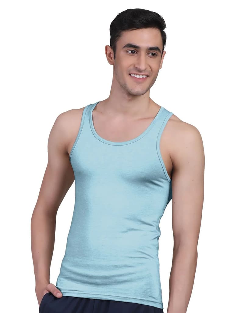 Twin Skin Organic Bamboo Vest - Comfort Fit (Pack of 3) — photo 4