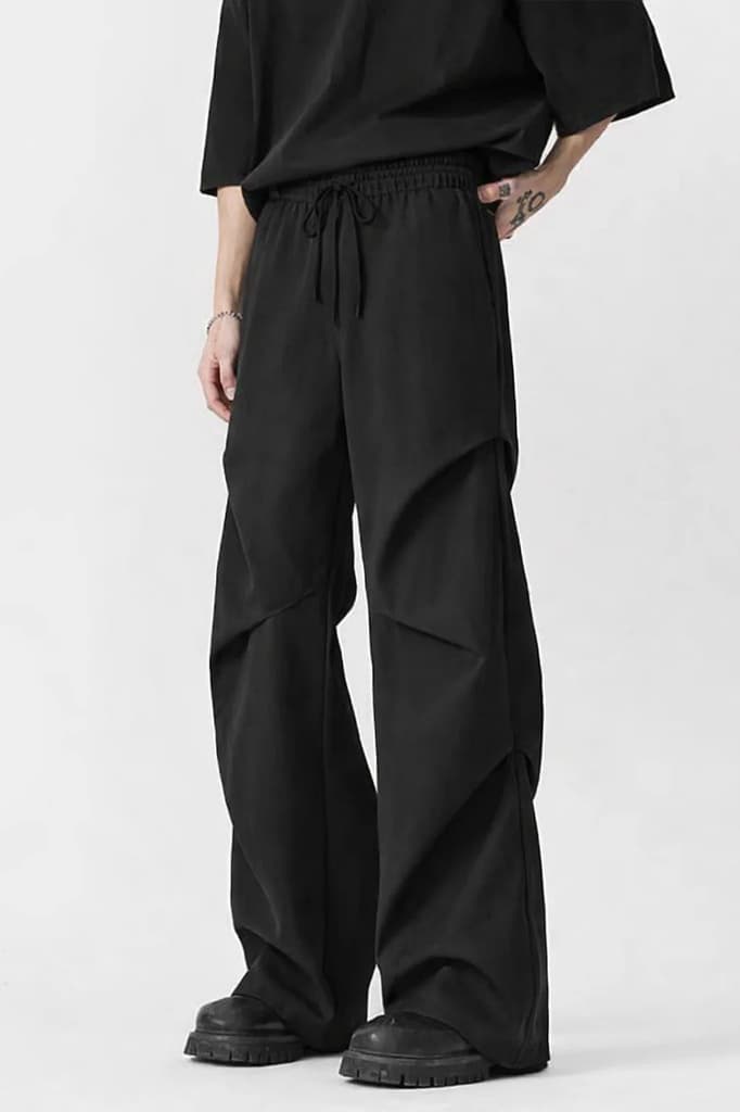 Prime Flare Pleat Relaxed Joggers — photo 4