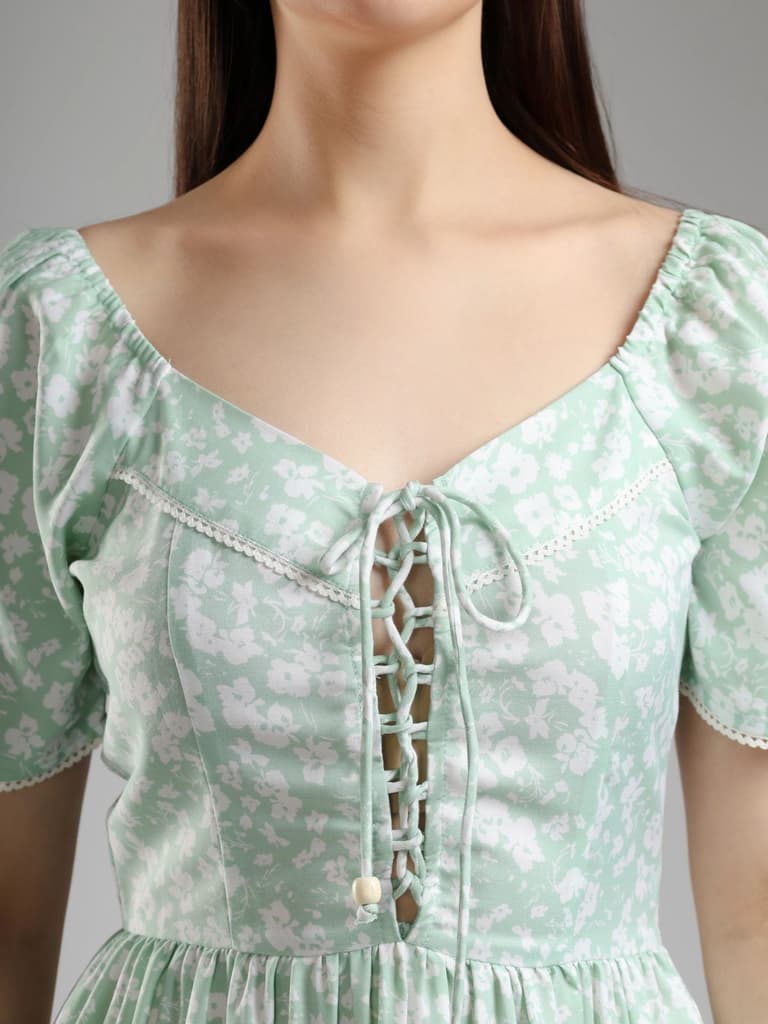 Miraya Floral Dress — photo 5