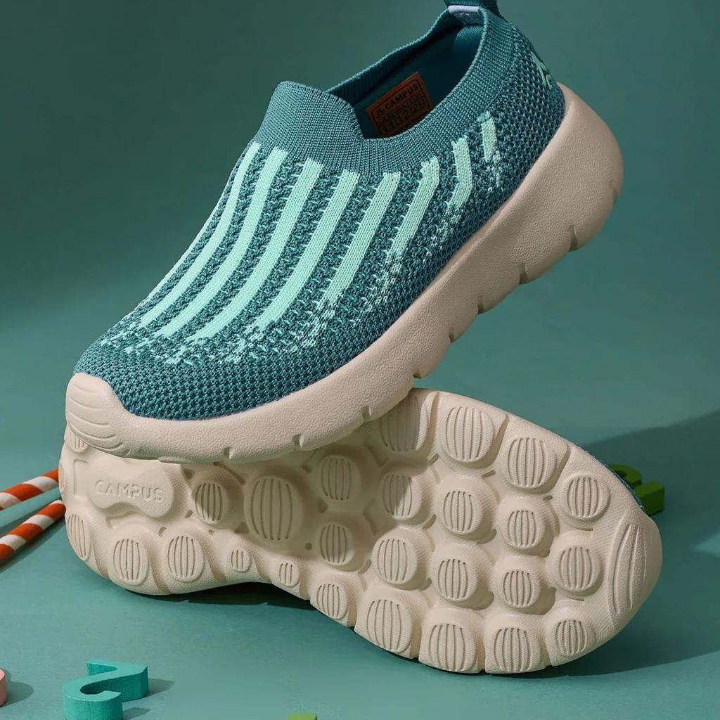 SAGE K Blue Kids Walking Shoes