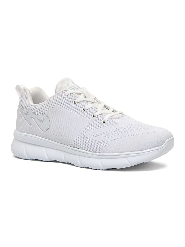 VIBGYOR White Men's Running Shoes — White / 6