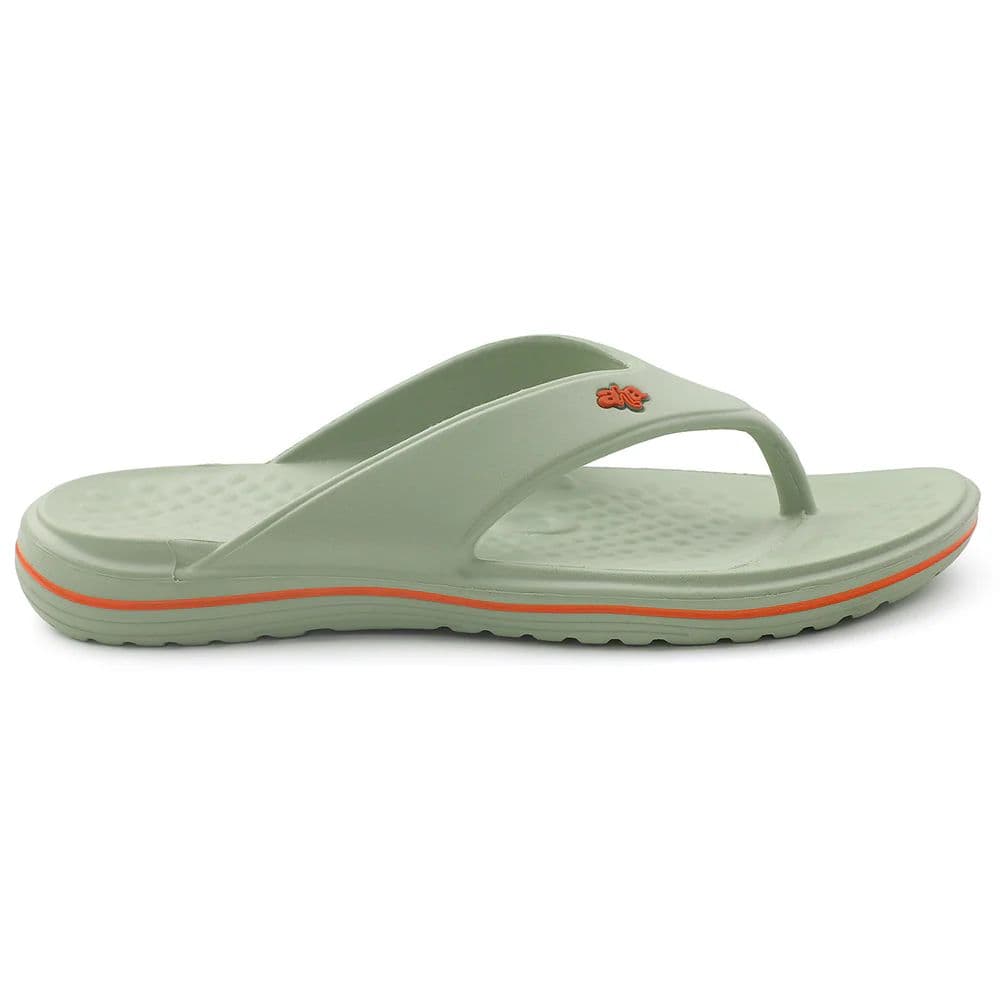 A-HA Casual Light Green Flip Flop For Men BEACHTIME By Liberty — photo 2
