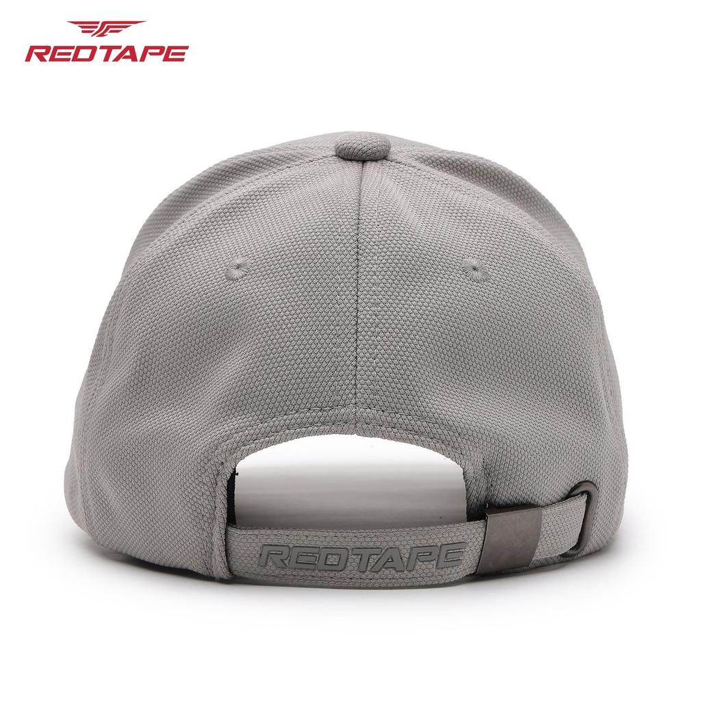 Unisex Grey Solid Polyester Baseball Cap with Adjustable Strap — photo 8