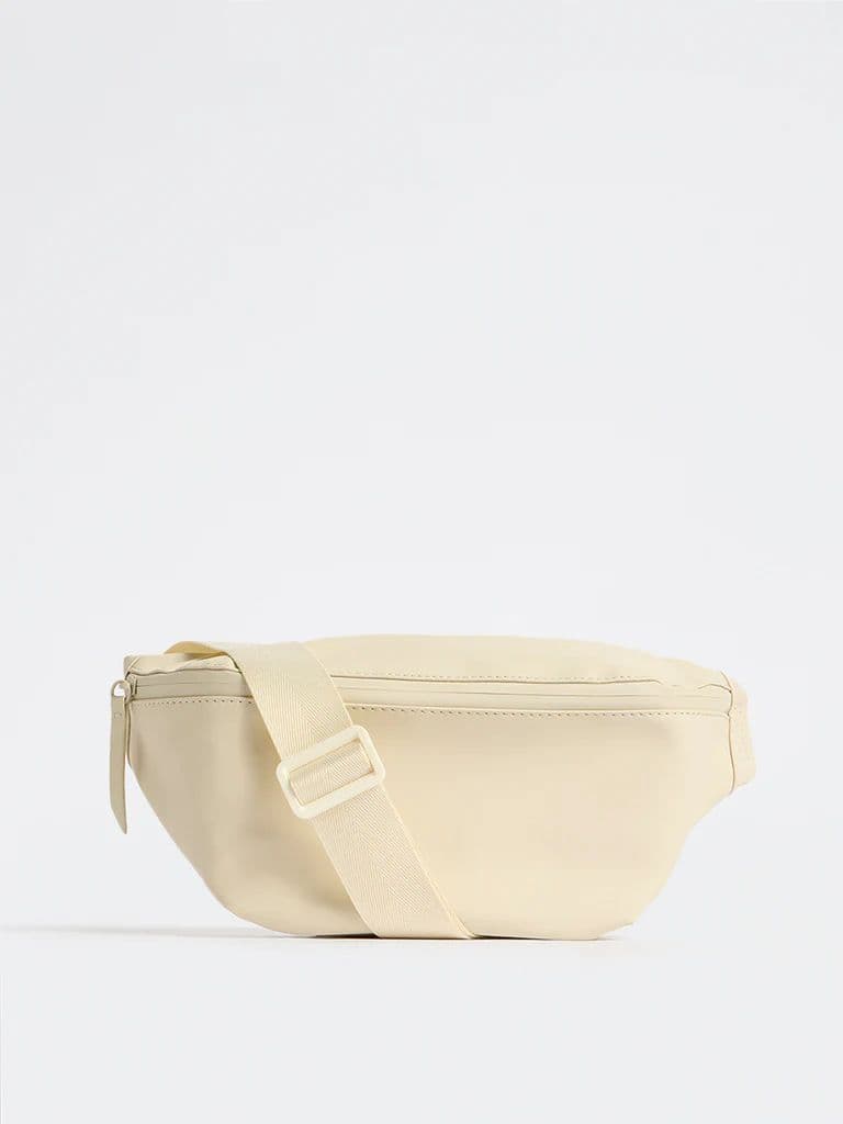 Westside Beige Adjustable Fanny Pack