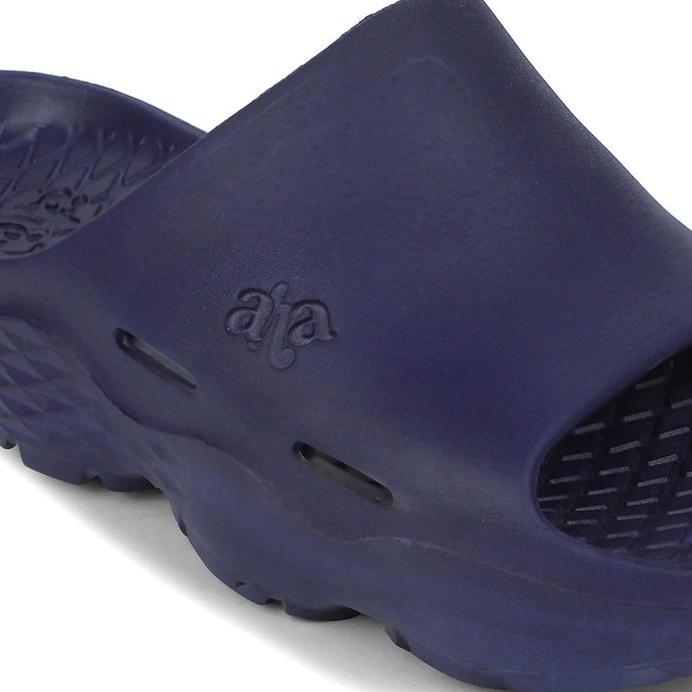 A-HA Royal Blue Casual Slipper For Men SOFTWALK By Liberty — photo 5