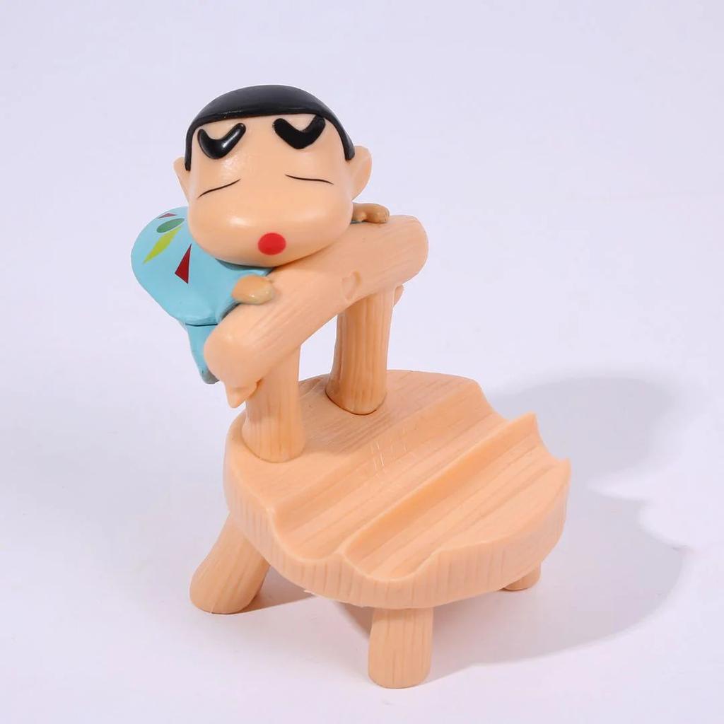 Shinchan on Chair Phone Holder | Cute PVC Figurine Stand for Smartphones — photo 8