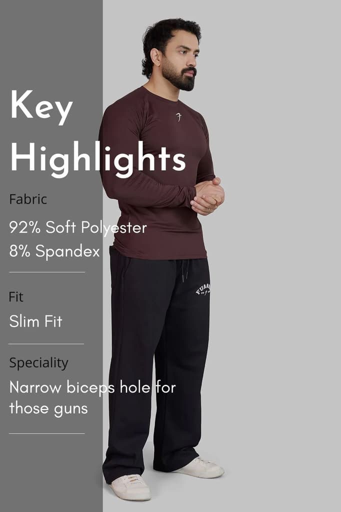 Core Fullsleeves T-shirt Brown — photo 7