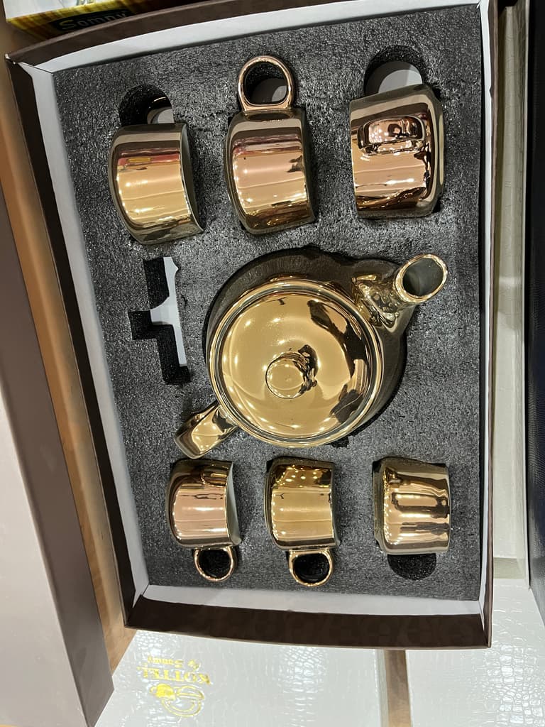 Tea Kettle | Kitchen & Dining | Metal | Gold