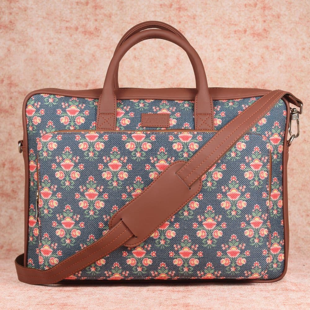Mughal Garden Print Laptop Bag — photo 2