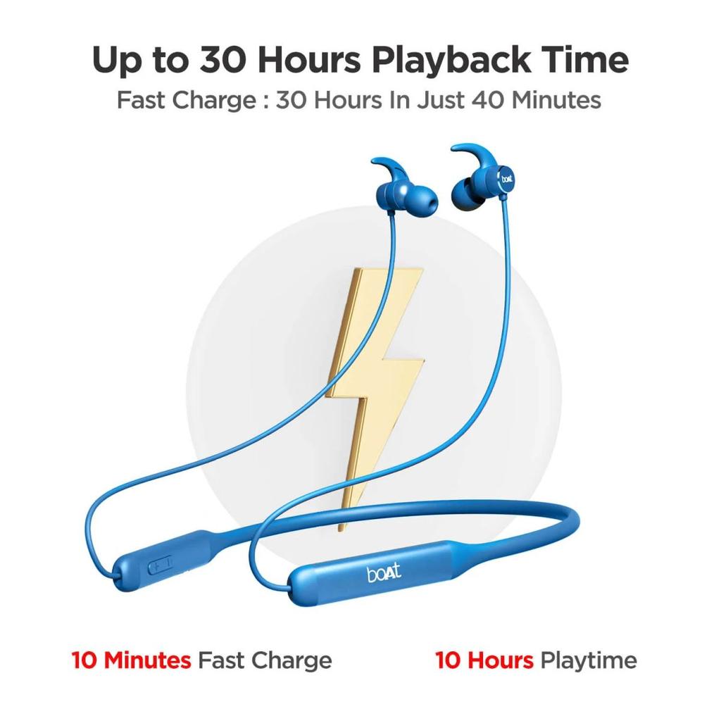 boAt Rockerz 330 | Bluetooth Earphone with Upto 30 Hours Nonstop Audio Bliss, Peerless Metallic Control Panel — photo 8