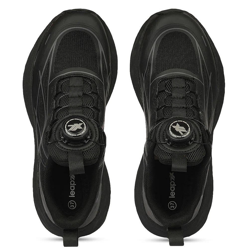 Leap7X ZQ-WFL-04 Black Twist & Go Sports Non Lacing Walking Shoes for women by Liberty — photo 8