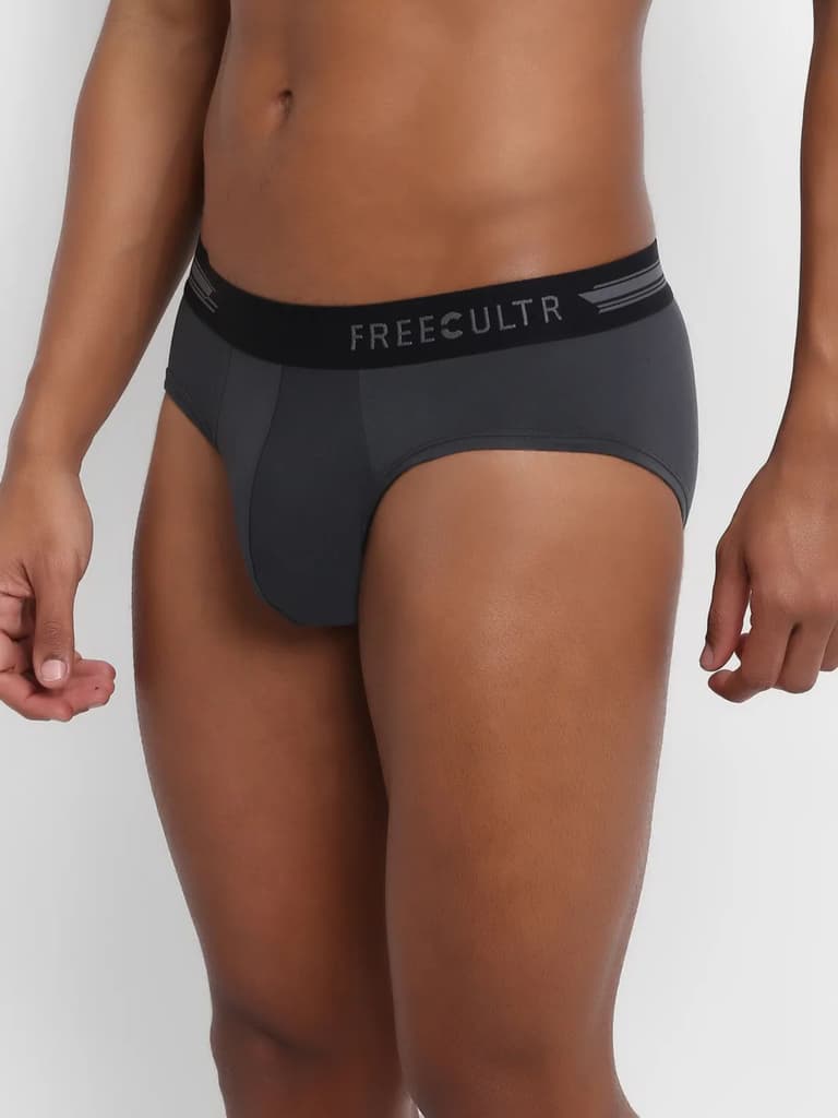 Men's Anti-Bacterial Micro Modal Brief in Contrast Waistband (Pack of 2) — photo 5