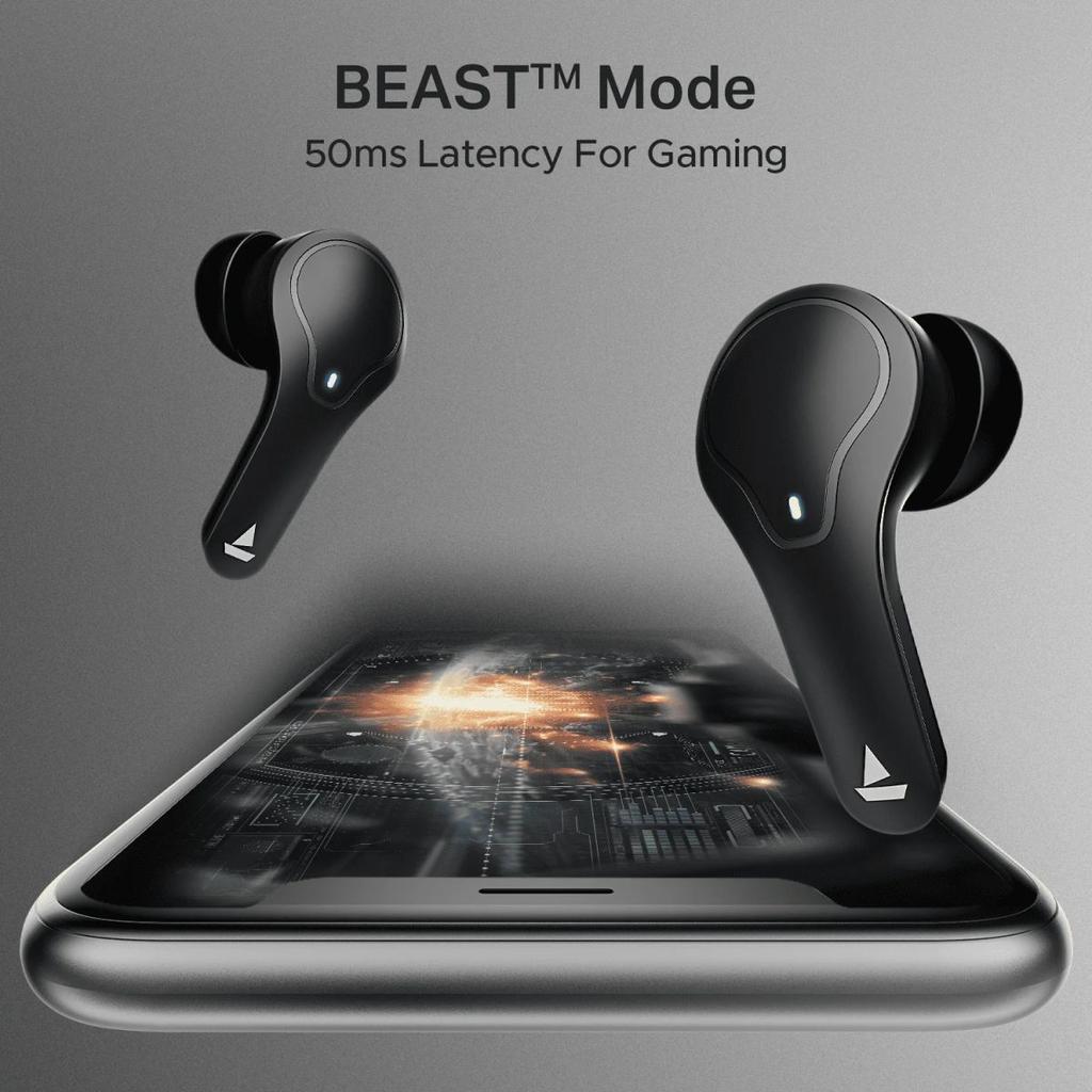 boAt Airdopes Plus 311 | Wireless Earbuds with 50 Hours Playback, Dual Mics with ENx™ Technology, BEAST™ Mode, ASAP™ Charge — photo 8