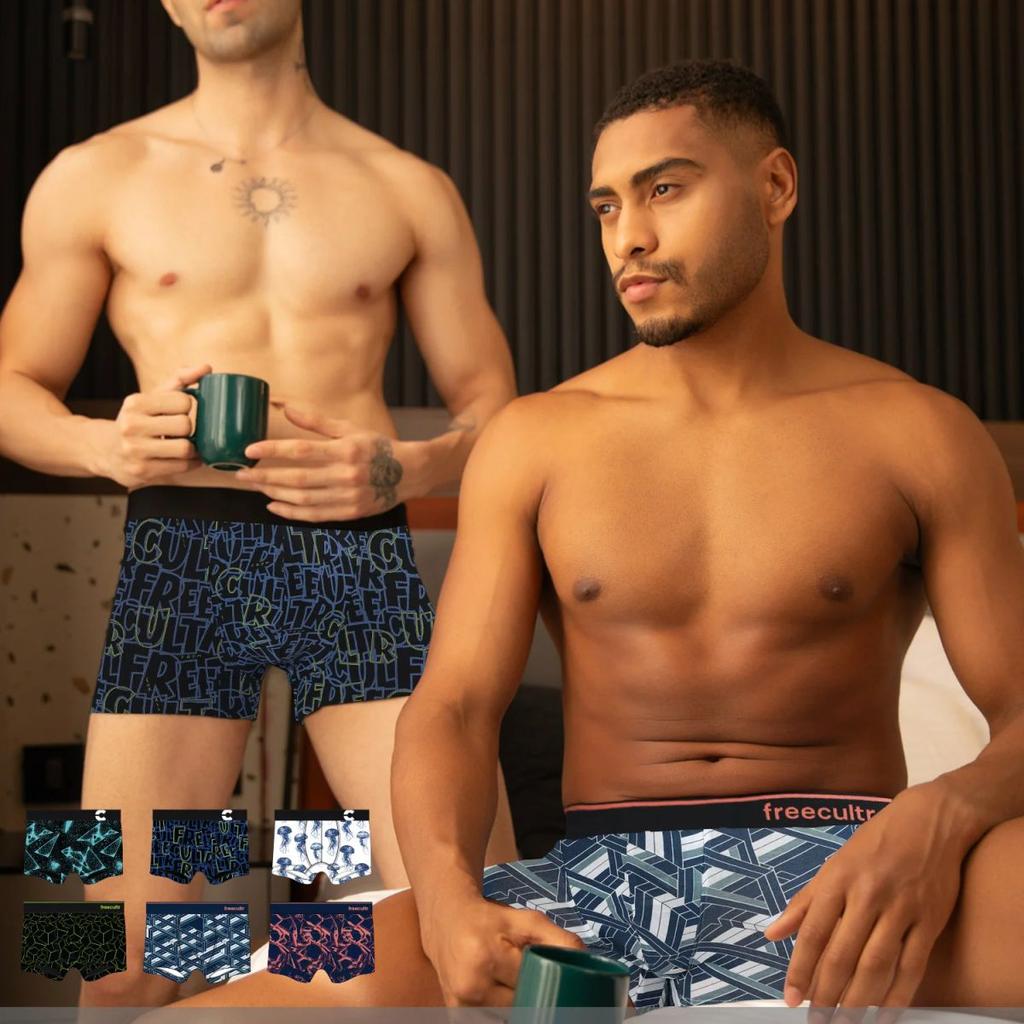 Men's Cotton Printed Trunk (Pack of 6)