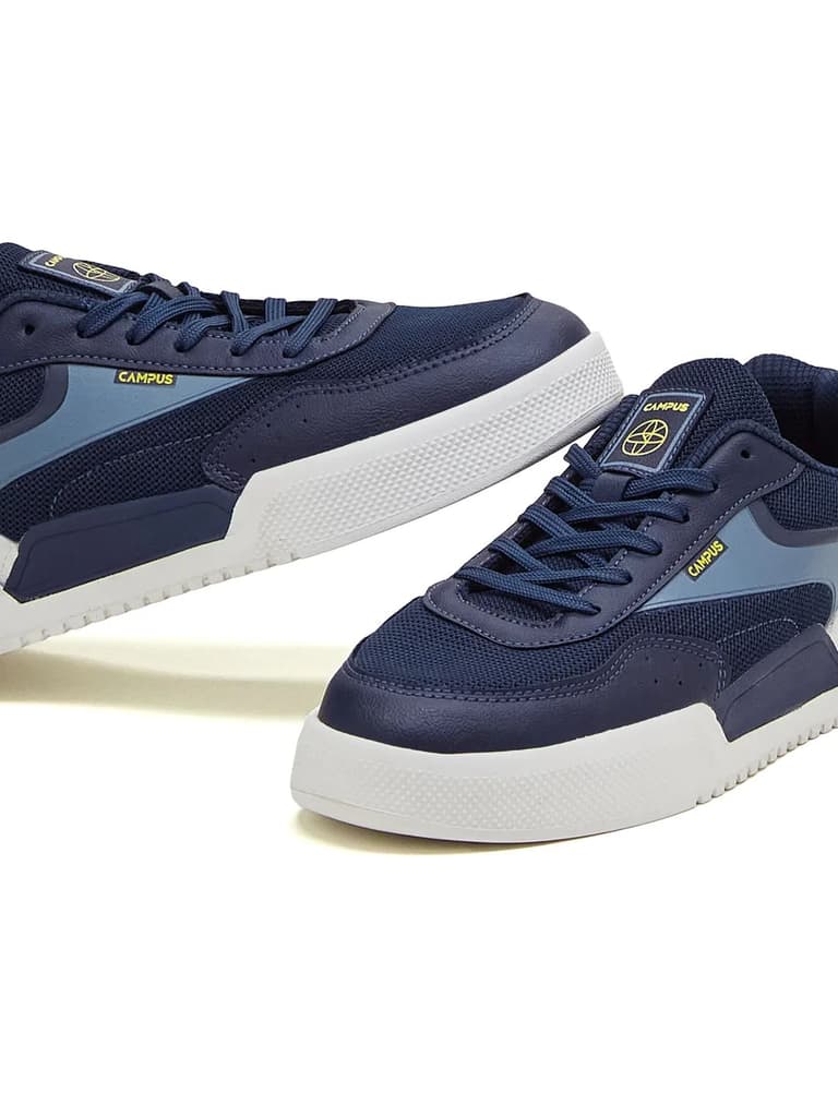 SAVAGE Navy Men's Sneakers — photo 7