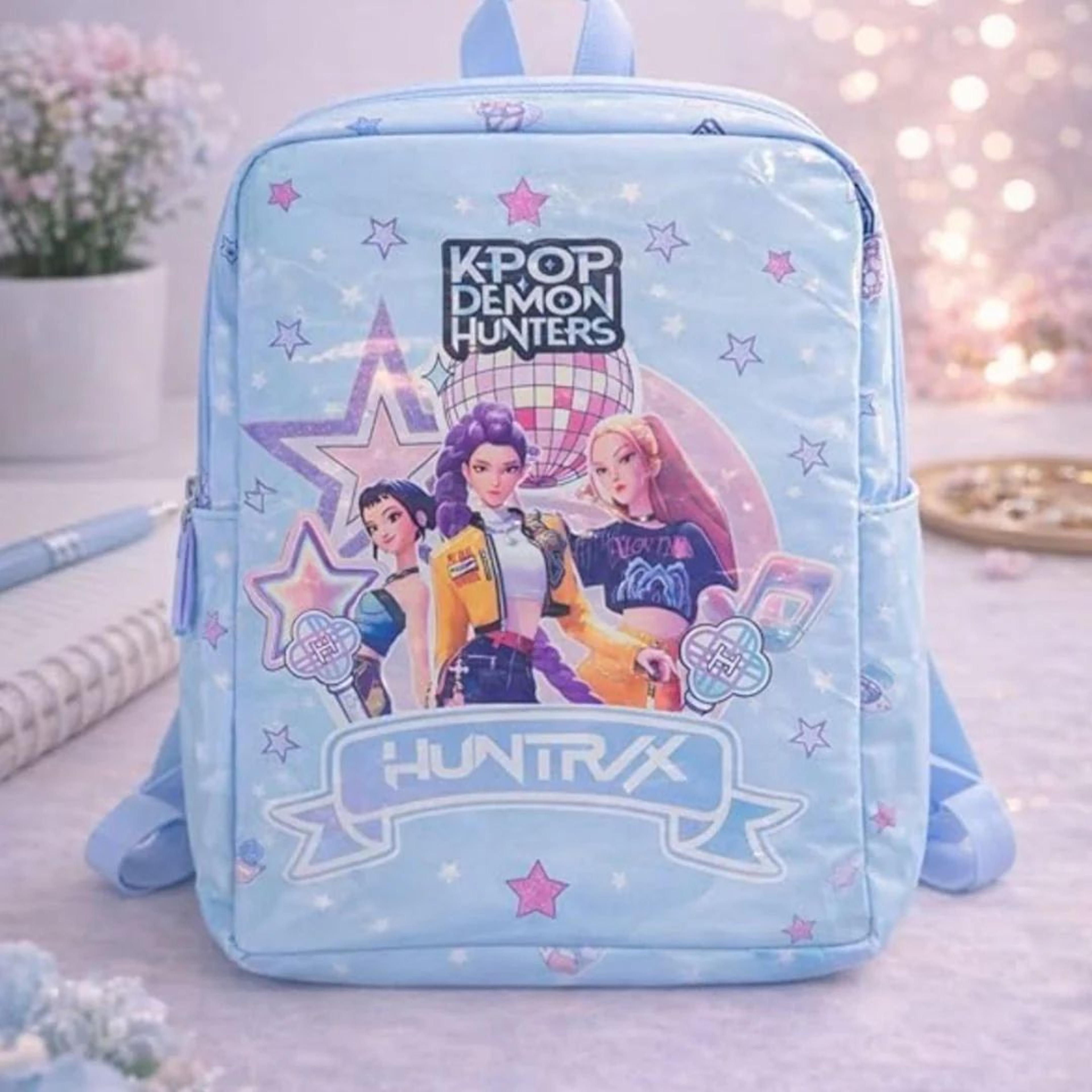 Kpop Demon Hunters Backpack School Bag For Kids