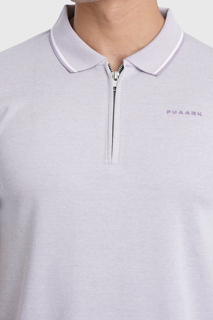 Heritage Polo T-shirt Light Mauve — photo 3
