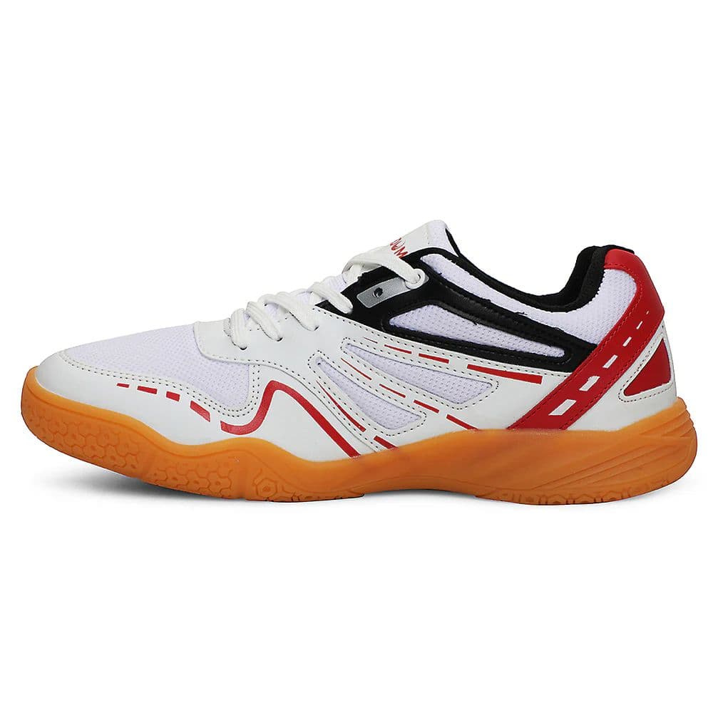FREEDOM White Sports Non-Marking Paddle/Pickleball & Badminton Shoes For Men ASPIRE-1E By Liberty — photo 3