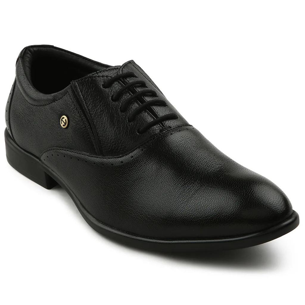 Healers Black Formal Lacing Oxford Shoes For Men U993-18 By Liberty