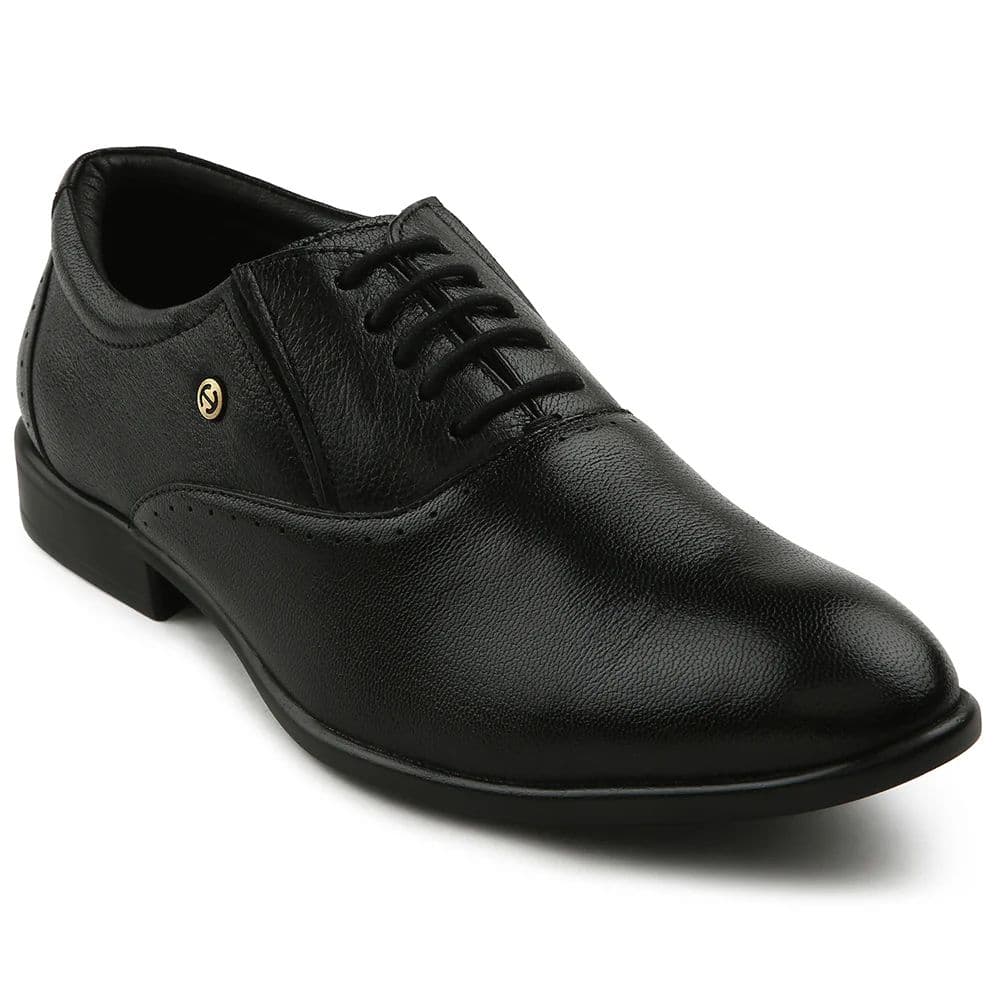 Healers Black Formal Lacing Oxford Shoes For Men U993-18 By Liberty — 6/40 / Black