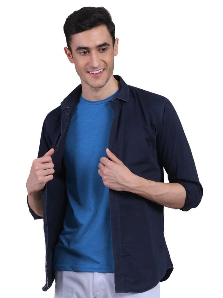 Men's Half Sleeves Bamboo Undershirts (Loungewear & Sleepwear)- Pack of 1 — photo 12