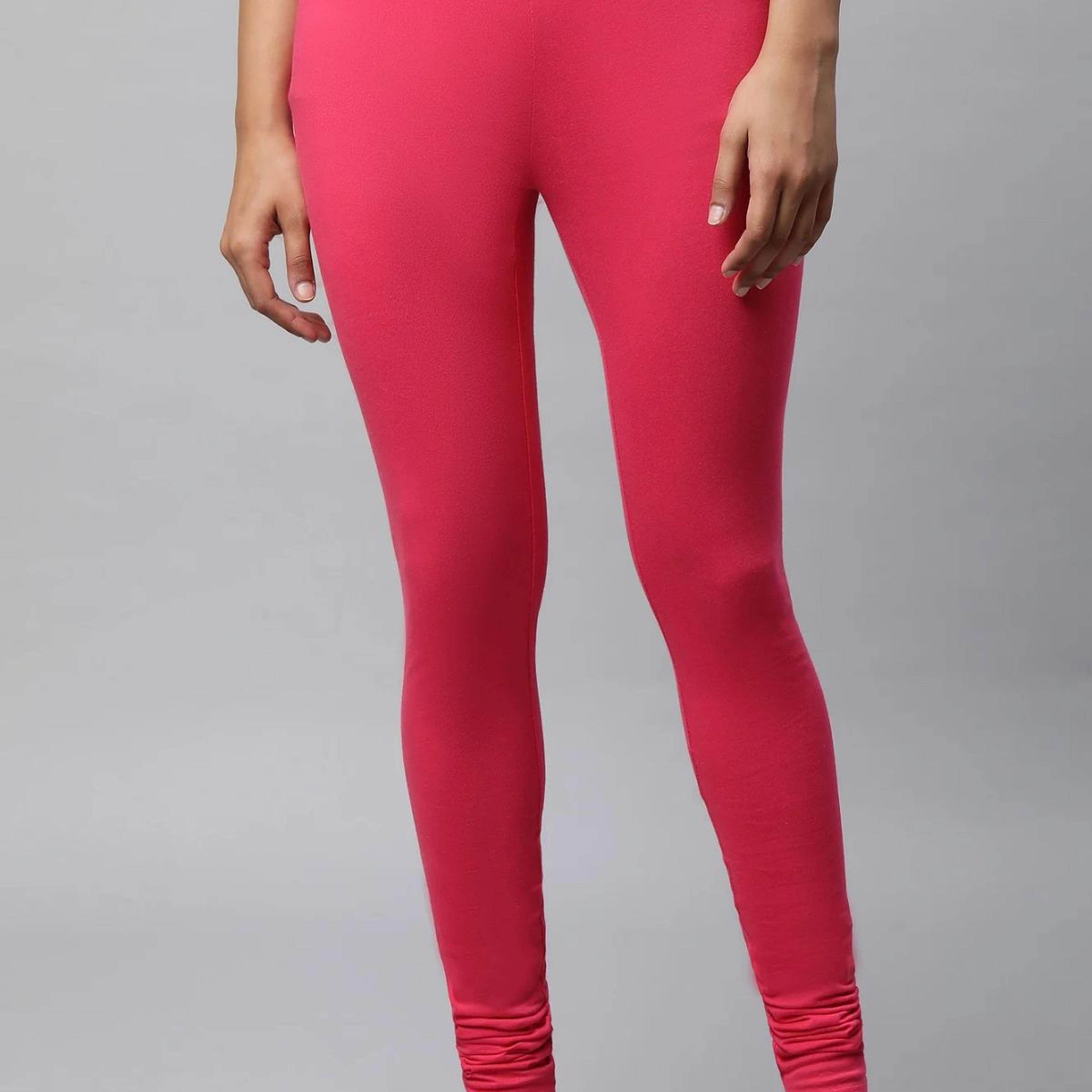 Pink Skin Fit Churidar