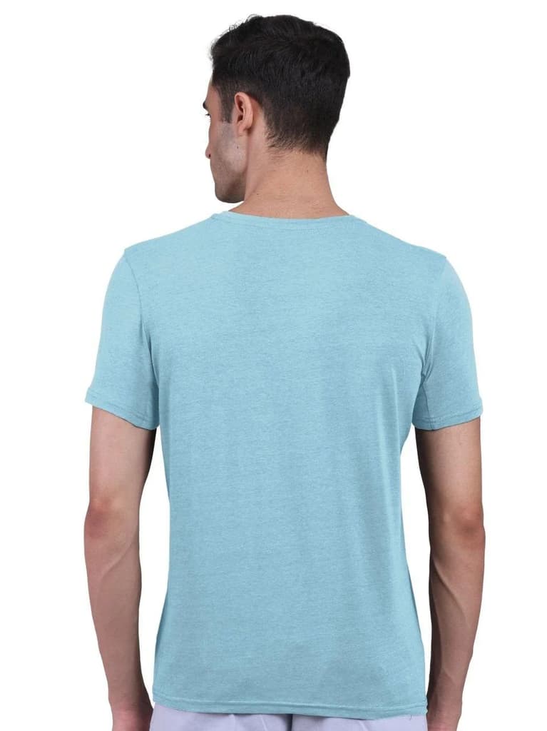 Men's Half Sleeves Bamboo Undershirts (Loungewear & Sleepwear)- Pack of 1 — photo 5