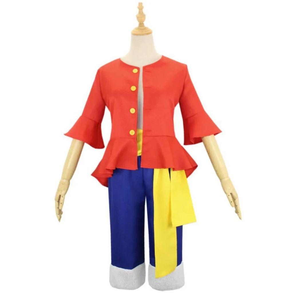 Luffy Cosplay Costume – One Piece Anime Outfit Set for Adults — photo 2