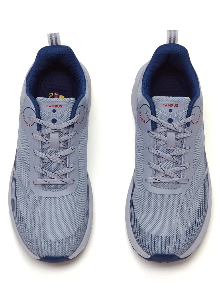 GLITCH Grey Men's Running Shoes — photo 6
